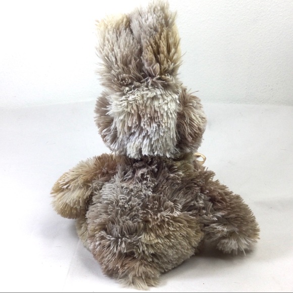 Dan Dee Beautiful Fluffy Rabbit Cream and Tan Bunny Plush. - Picture 3 of 10